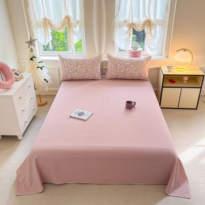 91家纺网 家纺一手货源 找家纺  （提供买家秀 爆款花型 不断货）2025新款超柔A类云感棉木棉双层纱四件套 爱如星辰