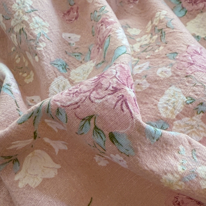 91家纺网 家纺一手货源 找家纺  （提供买家秀 爆款花型 不断货）2025新款超柔A类云感棉木棉双层纱四件套 爱如星辰