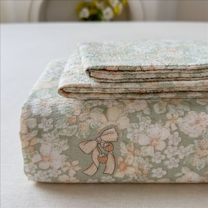 丝芙妮家居（原乐视家纺） 2026新款A类云木棉床单系列 绿意