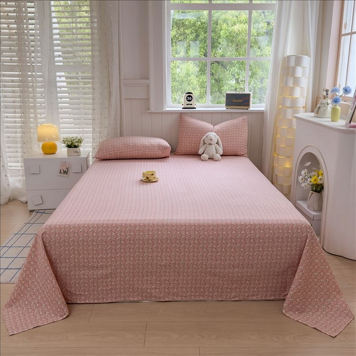 91家纺网 家纺一手货源 找家纺 丝芙妮家居（原乐视家纺） 2026新款A类云木棉床单系列 柠初