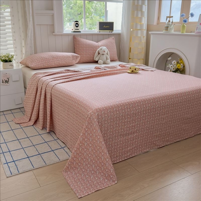 91家纺网 家纺一手货源 找家纺 丝芙妮家居（原乐视家纺） 2026新款A类云木棉床单系列 柠初