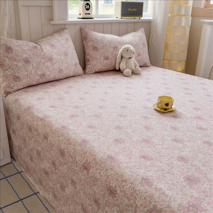 91家纺网 家纺一手货源 找家纺 丝芙妮家居（原乐视家纺） 2026新款A类云木棉床单系列 云岚