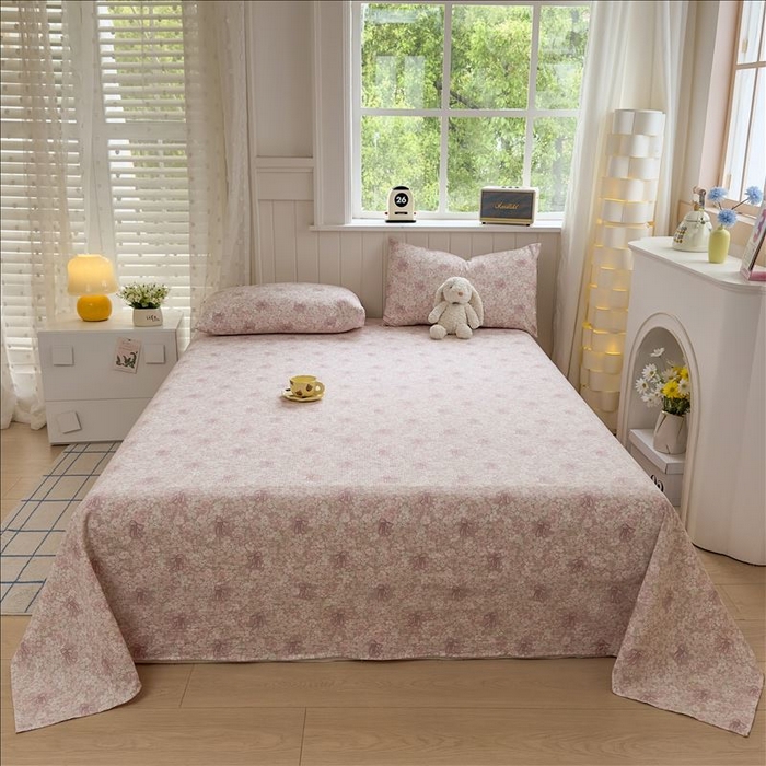 91家纺网 家纺一手货源 找家纺 丝芙妮家居（原乐视家纺） 2026新款A类云木棉床单系列 云岚