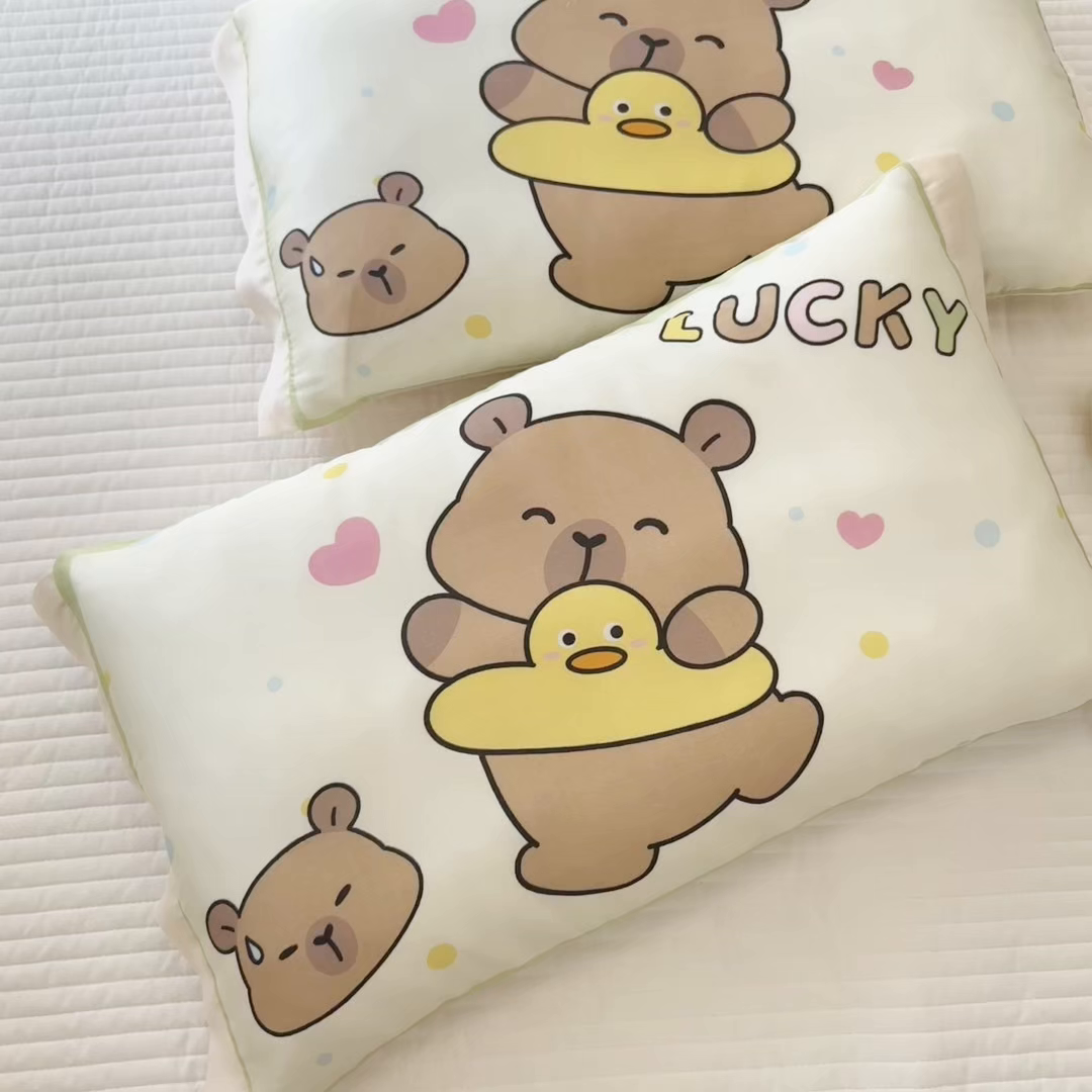 91家纺网 家纺一手货源 找家纺 （总）慕尚2025儿童大版天丝枕套