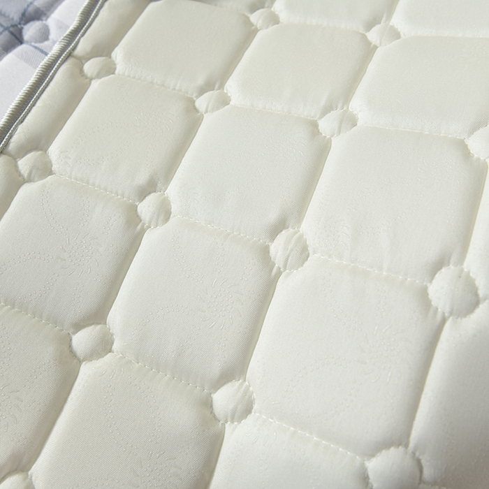 91家纺网 家纺一手货源 找家纺 美克家居2025新款加厚防水软床垫 A级格子蓝防水款