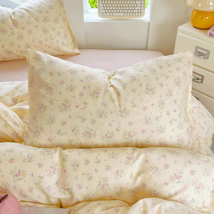 91家纺网 家纺一手货源 找家纺 于果 2025新款全棉双层纱四件套第五批 玖鸢（米）