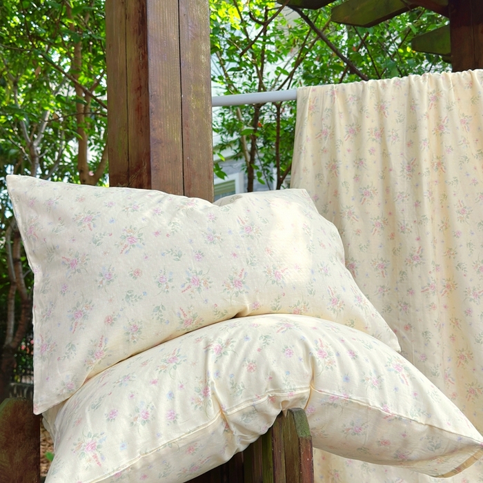 91家纺网 家纺一手货源 找家纺 于果 2025新款全棉双层纱四件套第五批 玖鸢（米）