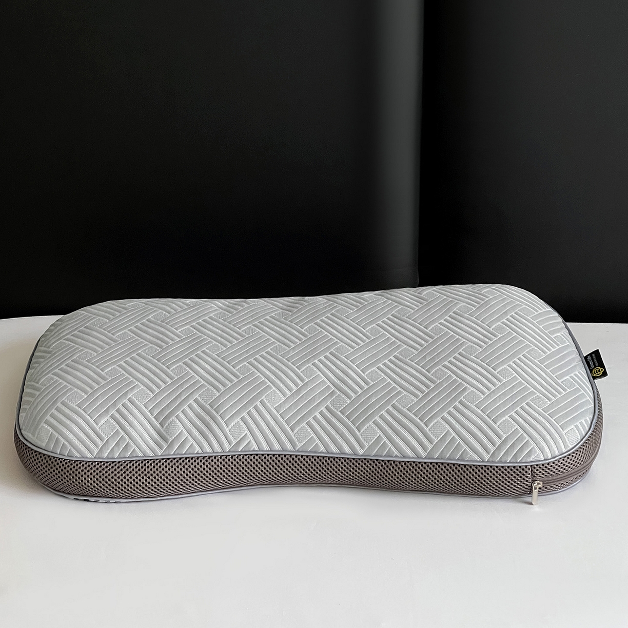 91家纺网 家纺一手货源 找家纺 （总）卓昌枕芯 2025新款凉感按摩肌理纹荞麦枕芯枕头