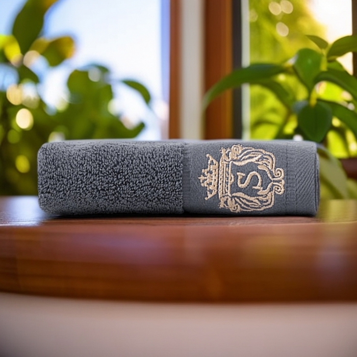 彩虹毛巾 2025新款A类酒店风S全棉毛巾加厚长绒棉浴巾纯棉毛巾浴巾套装外贸跨境爆款 A类S深灰浴巾1条装 组合套装