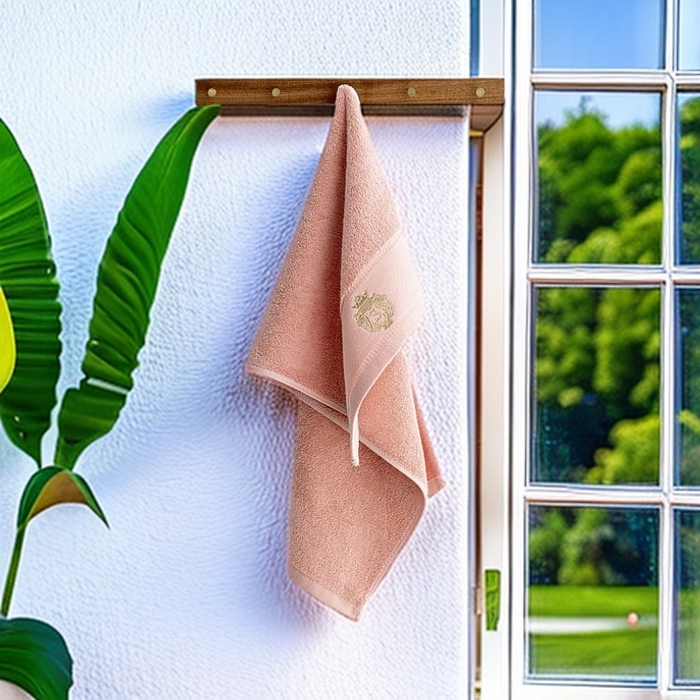 彩虹毛巾 2025新款A类酒店风S全棉毛巾加厚长绒棉浴巾纯棉毛巾浴巾套装外贸跨境爆款 A类S雅粉毛巾1条装 组合套装