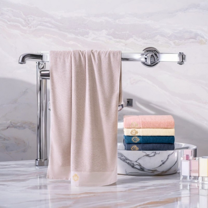 91家纺网 家纺一手货源 找家纺 彩虹毛巾 2025新款A类酒店风S全棉毛巾加厚长绒棉浴巾纯棉毛巾浴巾套装外贸跨境爆款 A类S毛巾5色装 组合套装