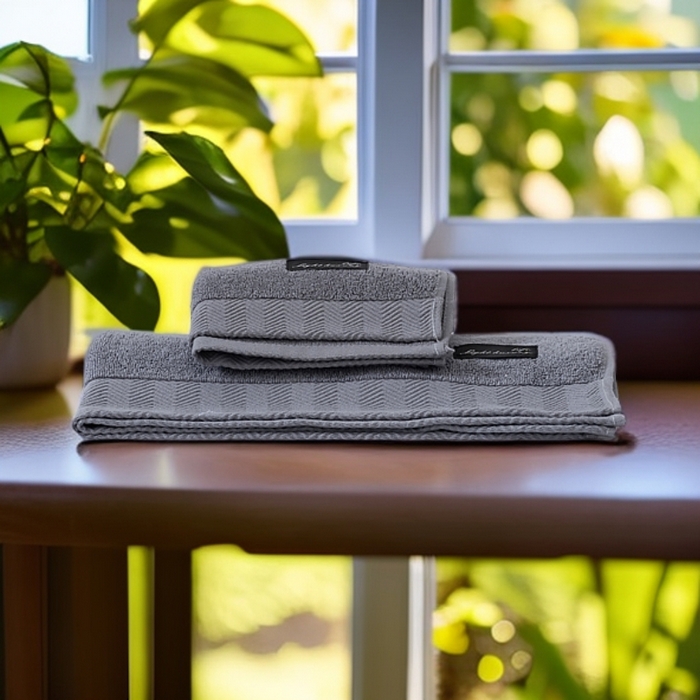 91家纺网 家纺一手货源 找家纺 （总）彩虹毛巾 2025新款迪迈波浪纹全棉毛巾纯棉浴巾家用吸水速干毛巾浴巾套装