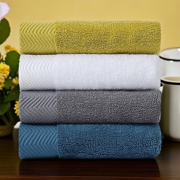 91家纺网 家纺一手货源 找家纺 （总）彩虹毛巾 2025新款迪迈波浪纹全棉毛巾纯棉浴巾家用吸水速干毛巾浴巾套装