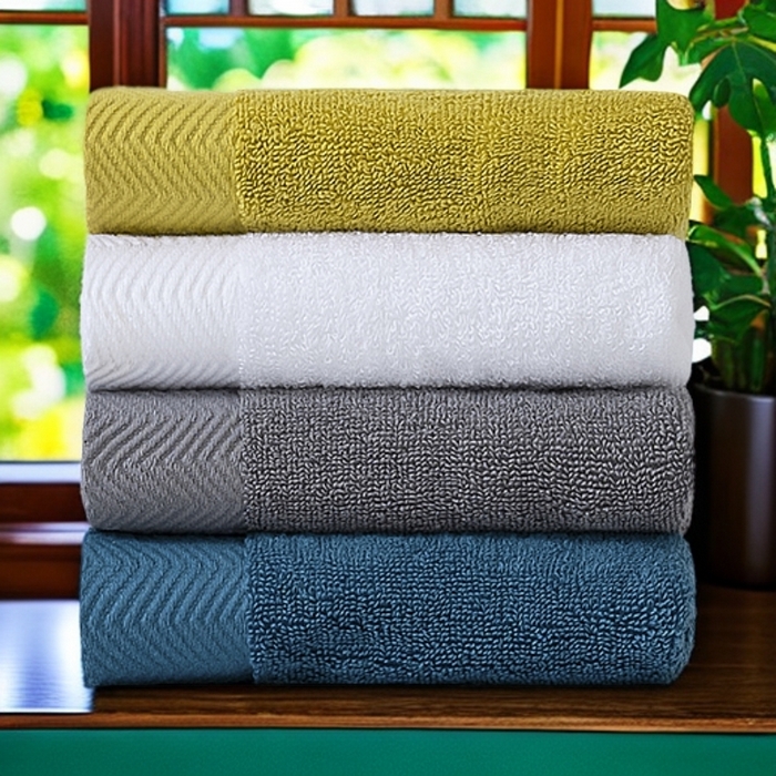 91家纺网 家纺一手货源 找家纺 （总）彩虹毛巾 2025新款迪迈波浪纹全棉毛巾纯棉浴巾家用吸水速干毛巾浴巾套装