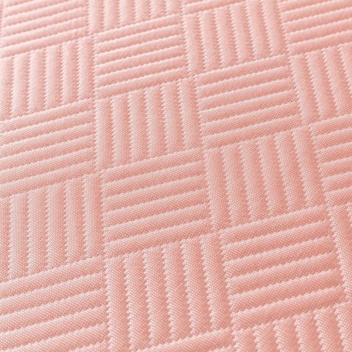 91家纺网 家纺一手货源 找家纺 欧邦 2025新款雅阁系列提花冰豆豆床笠款夏被四件套 雅格-粉色