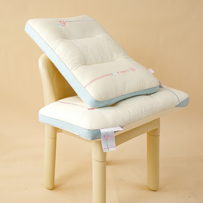 91家纺网 家纺一手货源 找家纺 芯宜佳 2025春夏新款小萌象亲子枕枕头枕芯单枕芯 小萌象亲子枕-学生枕 48x74cm/对