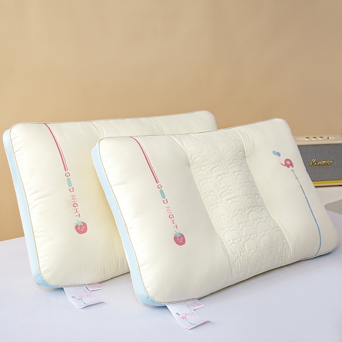 芯宜佳 2025春夏新款小萌象亲子枕枕头枕芯单枕芯 小萌象亲子枕-成人枕 48x74cm/对