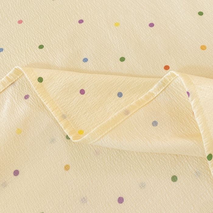 91家纺网 家纺一手货源 找家纺 （总）梦初语 2025夏季直播爆款A类水洗棉皱皱纱双层纱床单学生宿舍三件套