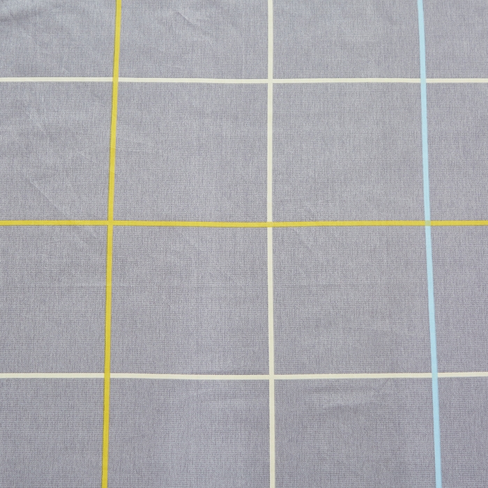 91家纺网 家纺一手货源 找家纺 贝兰仙奴 2025新款13372全棉纯棉简约时尚学生三件套 零度灰