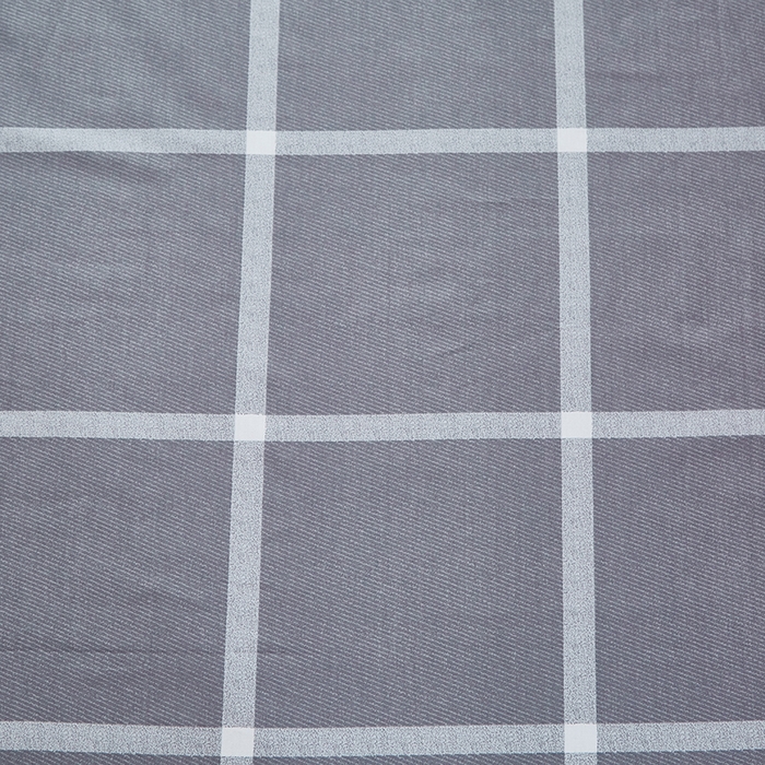 91家纺网 家纺一手货源 找家纺 贝兰仙奴 2025新款13372全棉纯棉简约时尚学生三件套 玛奇朵灰