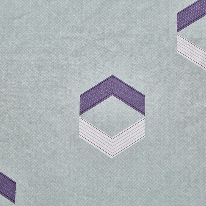 91家纺网 家纺一手货源 找家纺 贝兰仙奴 2025新款13372全棉纯棉简约时尚学生三件套 平行空间绿