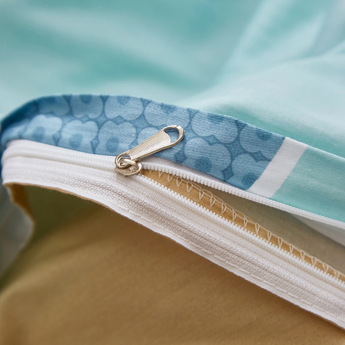 91家纺网 家纺一手货源 找家纺 贝兰仙奴 2025新款13372全棉纯棉简约时尚学生三件套 小星星兰