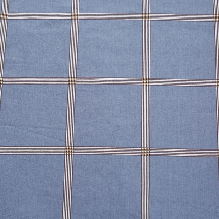 91家纺网 家纺一手货源 找家纺 贝兰仙奴 2025新款13372全棉纯棉简约时尚学生三件套 星尚蓝