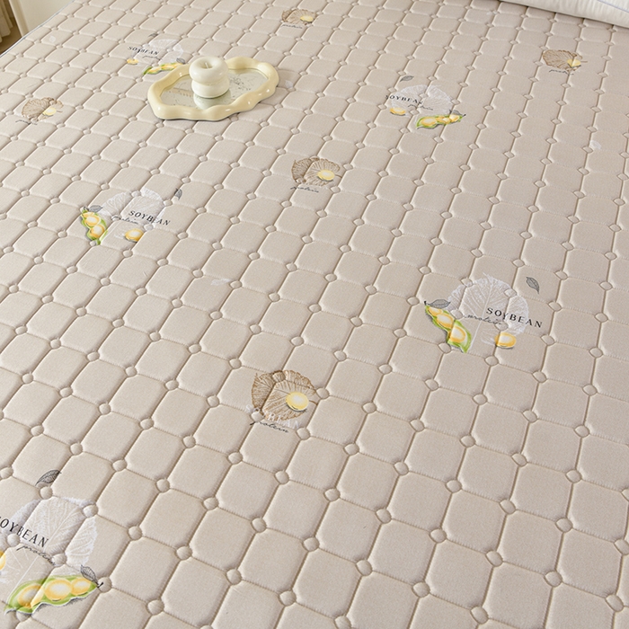 91家纺网 家纺一手货源 找家纺 美克家居2025新款加厚防水软床垫 A级软豆卡防水款