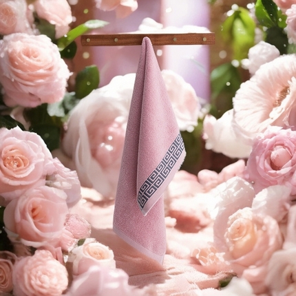 91家纺网 家纺一手货源 找家纺 （总）2025新款中国风长城格纯棉毛巾全棉手巾纯棉毛巾浴巾套装