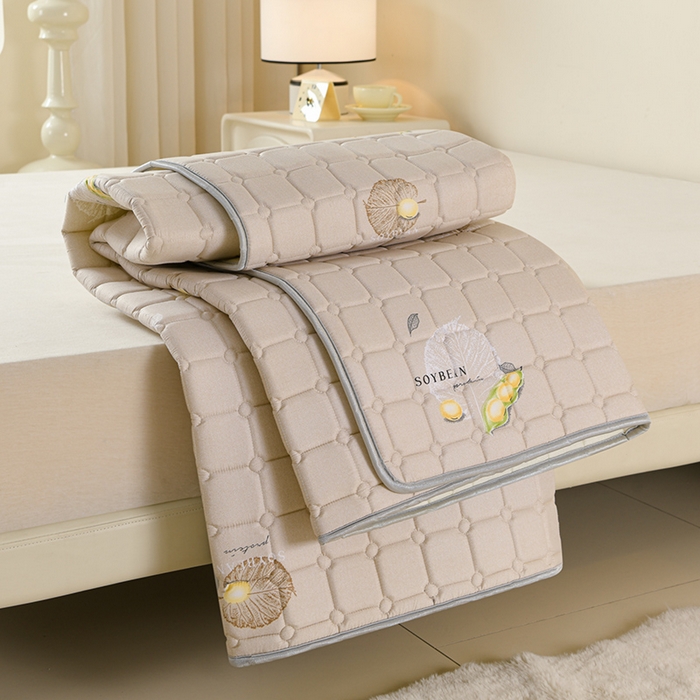 91家纺网 家纺一手货源 找家纺 美克家居2025新款加厚防水软床垫 A级软豆卡【不防水加厚款】