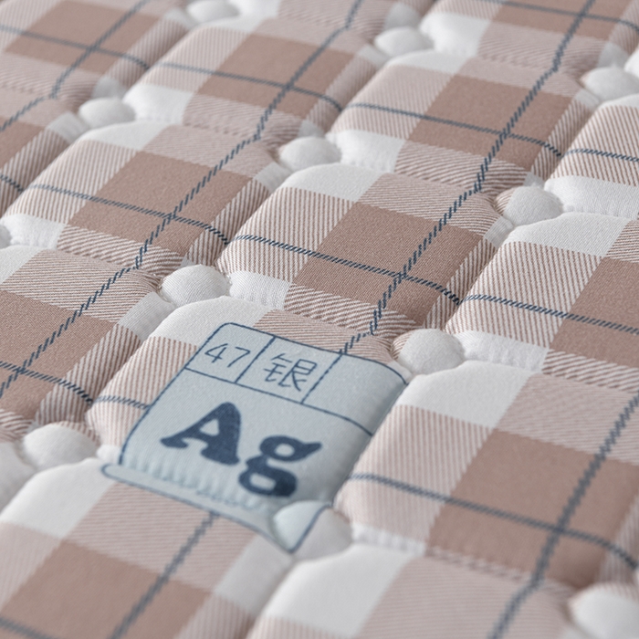 91家纺网 家纺一手货源 找家纺 美克家居2025新款加厚防水软床垫 A级豆沙格防水款