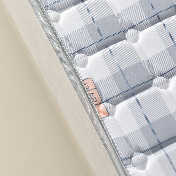 91家纺网 家纺一手货源 找家纺 美克家居2025新款加厚防水软床垫 A级格子蓝【不防水加厚款】