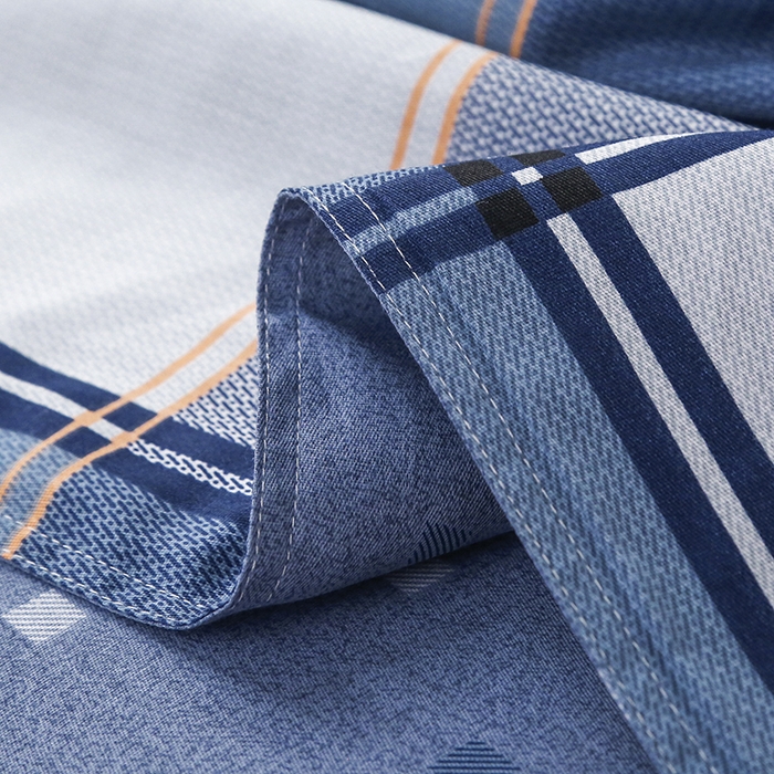 91家纺网 家纺一手货源 找家纺 乐旗 2025新款全棉12868学生宿舍三件套纯棉六件套装 潮流之星