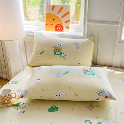 91家纺网 家纺一手货源 找家纺 （总）爱丽丝 2025新款正版授权三丽鸥全棉单枕套