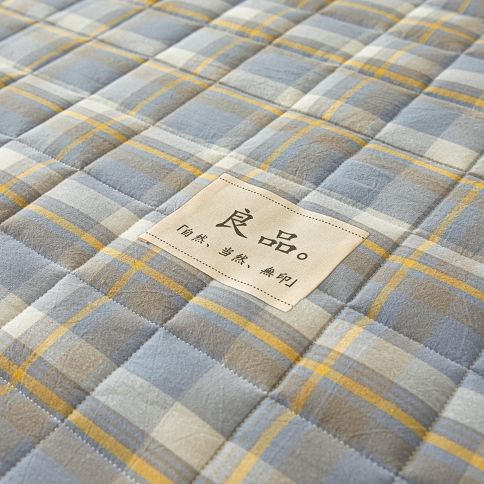 91家纺网 家纺一手货源 找家纺 （总）伊人坊 2025新款A类全棉色织水洗棉大豆夹棉床笠