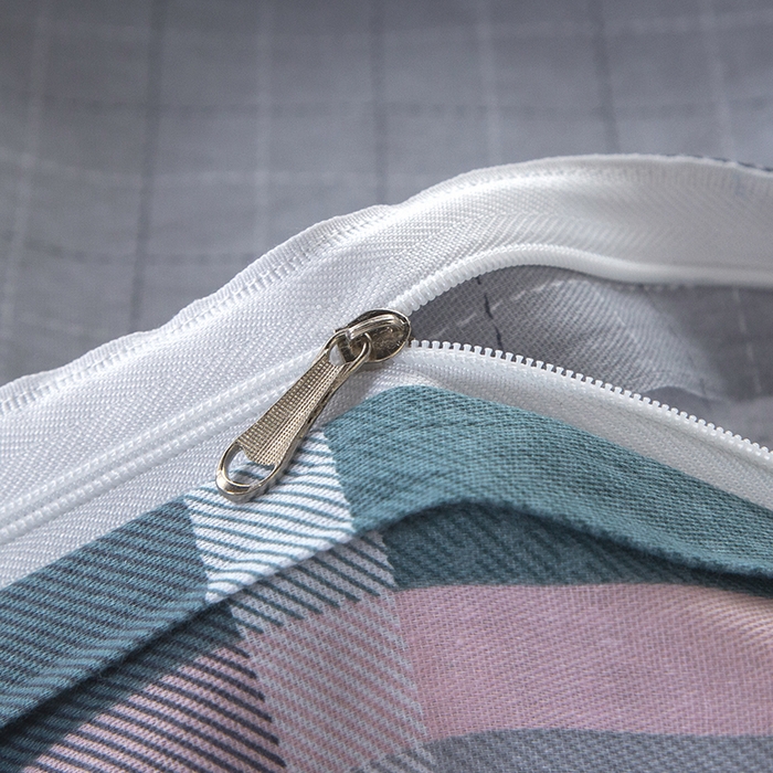 91家纺网 家纺一手货源 找家纺 乐旗 2025新款全棉12868学生宿舍三件套纯棉六件套装 格兰特