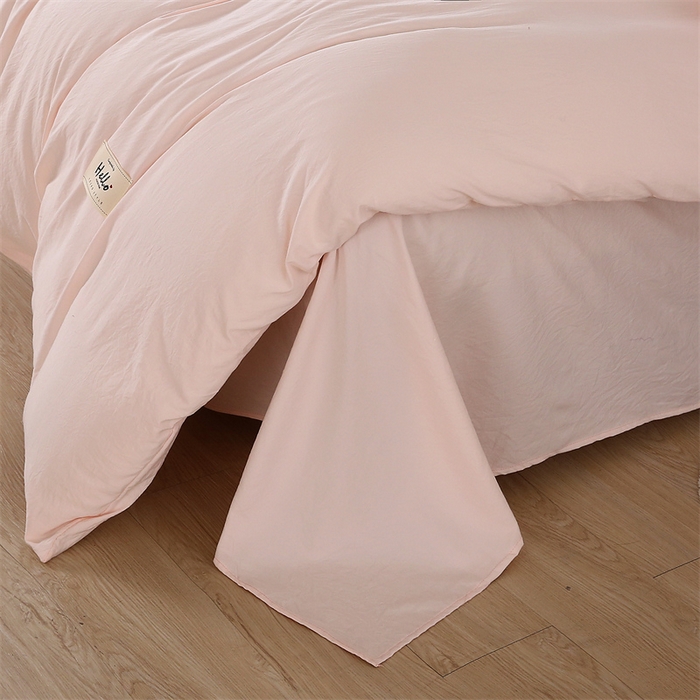 91家纺网 家纺一手货源 找家纺 优米家纺 2025新款水洗亲肤磨毛四件套 柔情玉