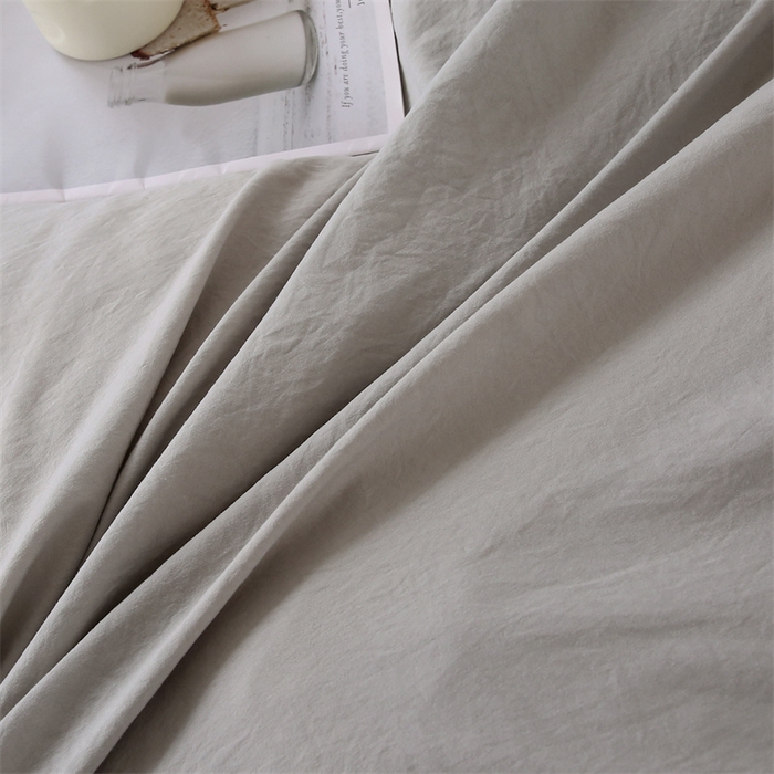 91家纺网 家纺一手货源 找家纺 优米家纺 2025新款水洗亲肤磨毛四件套 绅士灰