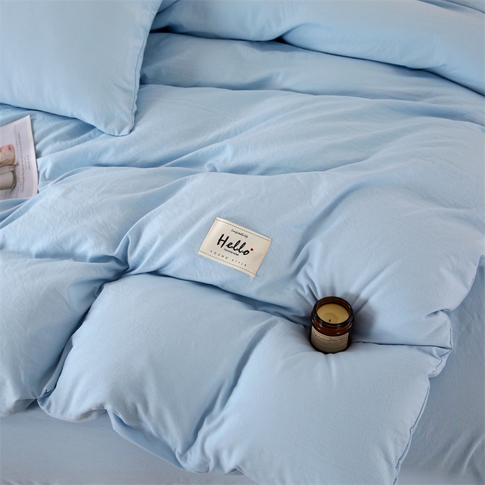 91家纺网 家纺一手货源 找家纺 （总）优米家纺 2025新款水洗亲肤磨毛四件套