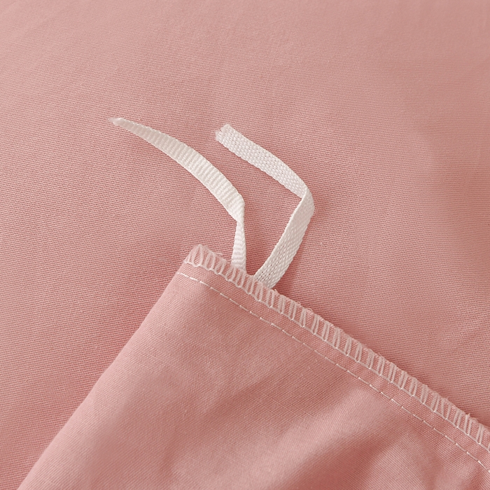 91家纺网 家纺一手货源 找家纺 宇彬家纺 2025直播热新款13374全棉母婴级压线一字绣宽边被套纯色刺绣四件套贡缎新疆长绒字母轻奢 暖系列-紫豆沙