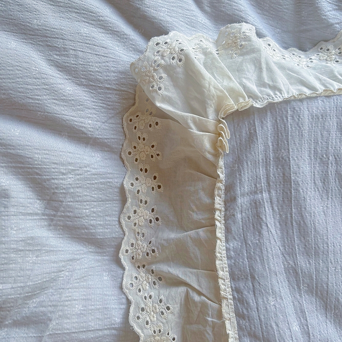 91家纺网 家纺一手货源 找家纺 仟网汇 2025新款皱皱纱花边床裙四件套多功能夏被夏凉被空调被四件套四季通用 幽蓝