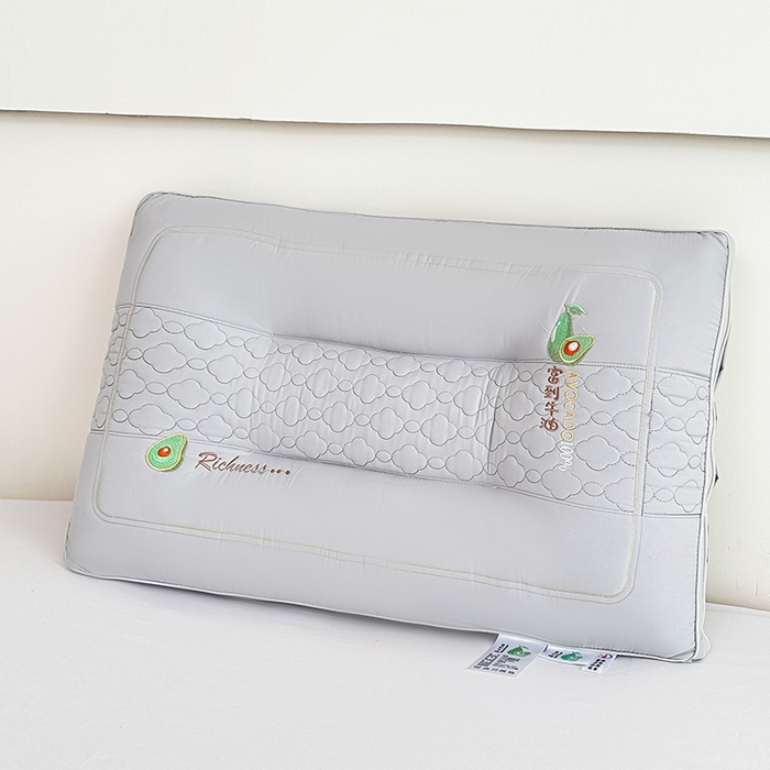 91家纺网 家纺一手货源 找家纺 （总）宇诺家纺 2025柔软好睡眠枕头枕芯-牛油果