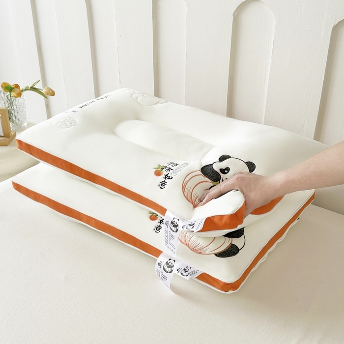 91家纺网 家纺一手货源 找家纺 （总）宇诺家纺 2025新款柔软亲子舒睡枕枕头枕芯-