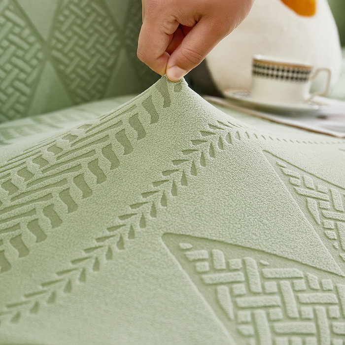 91家纺网 家纺一手货源 找家纺 （总）丝绮鹿 2025新款菲亚沙发套（直排松紧款）