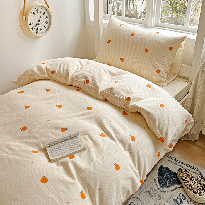 91家纺网 家纺一手货源 找家纺 （总）耀悦家纺 2025新款学生宿舍纯棉三件套全棉四件套被套床单枕套床笠学生季