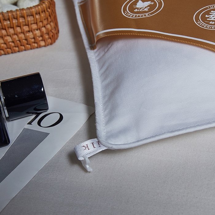 91家纺网 家纺一手货源 找家纺 （总）群鹿蚕丝羽绒馆 【柞蚕丝填充可质检】2025新款长绒棉高支纯色蚕丝被可自由组合子母被