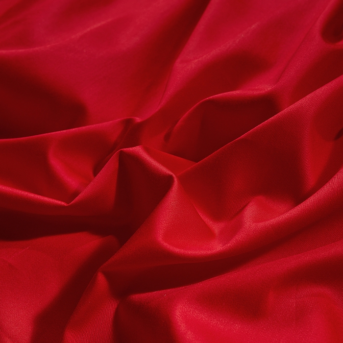 91家纺网 家纺一手货源 找家纺 群鹿蚕丝羽绒馆 【柞蚕丝填充可质检】2025新款长绒棉高支纯色蚕丝被可自由组合子母被 红