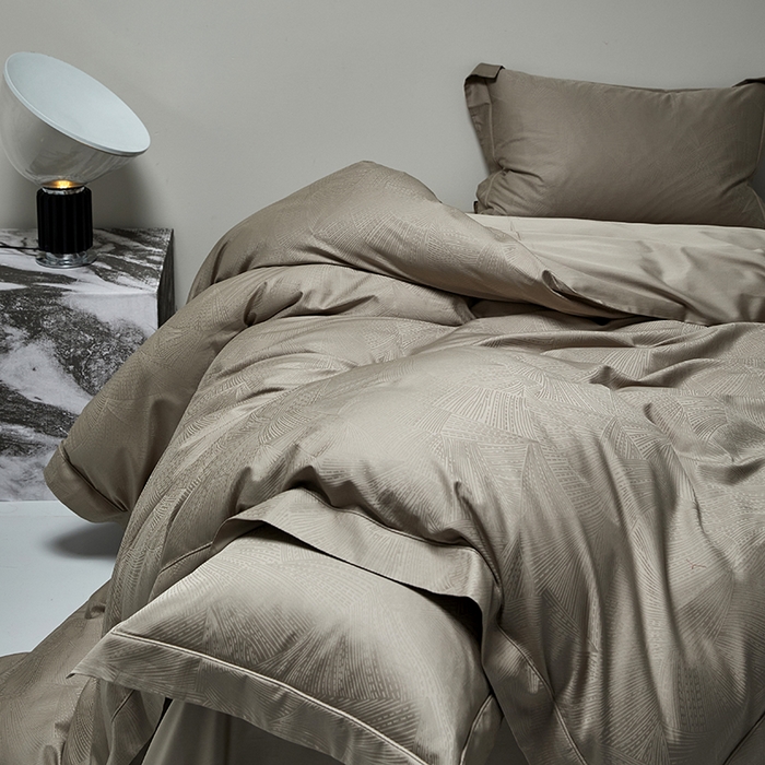 91家纺网 家纺一手货源 找家纺 群鹿蚕丝羽绒馆 2025新款高支全棉蚕丝被镂空款绫系列【柞蚕丝填充可质检】 镂空款绫系列香槟