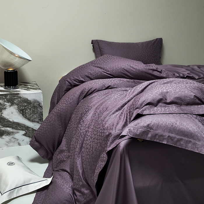 91家纺网 家纺一手货源 找家纺 （总）群鹿蚕丝羽绒馆 2025新款100%全棉高支高密100S花边埋绳四件套-爱丽斯系列