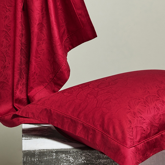 91家纺网 家纺一手货源 找家纺 群鹿蚕丝羽绒馆 2025新款100%全棉高支高密100S花边埋绳四件套-爱丽斯系列 爱丽丝-062清风